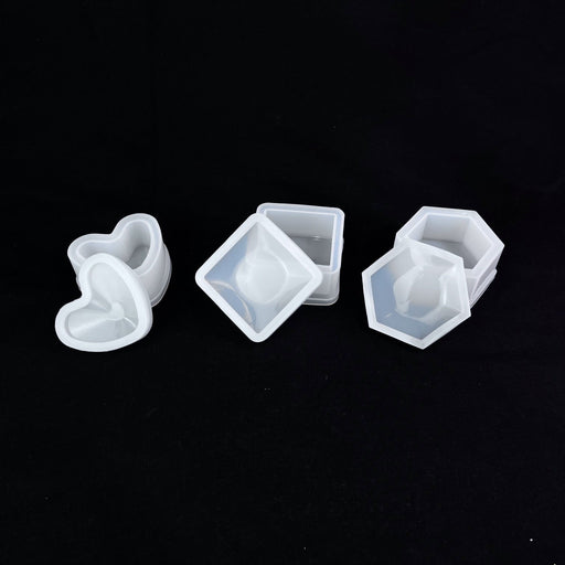 Silicone Resin Mould - Storage Boxes Pack