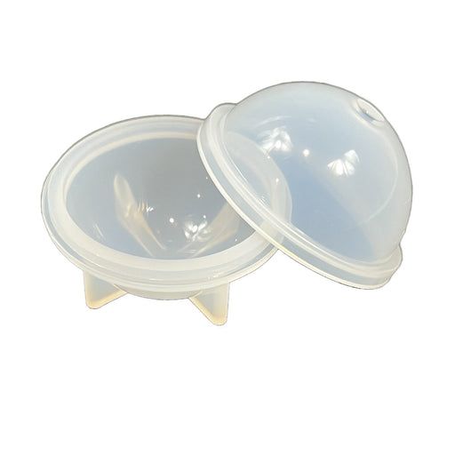 Silicone round ball 30mm two piece