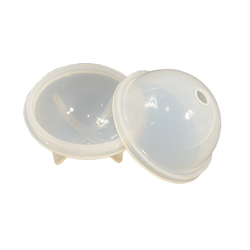 Silicone round ball 60mm two piece