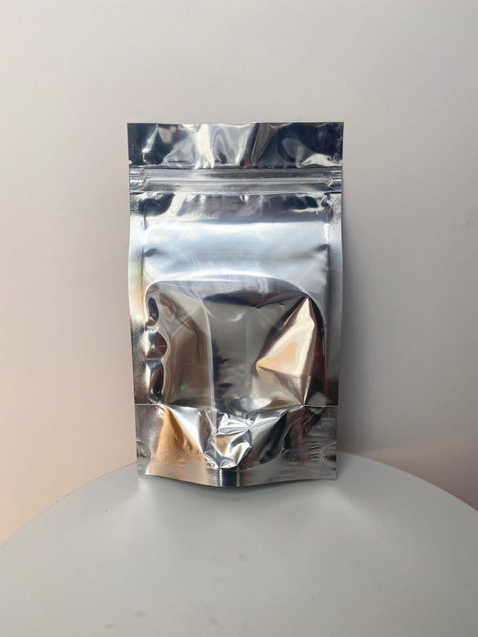 Silver Foil Stand Up Pouch Bag - Transparent Face (100 pcs) (16*24cm) - Harry & Wilma