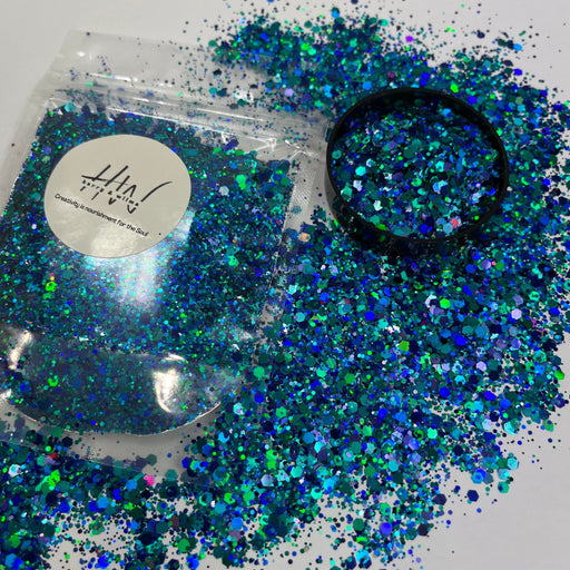 Super Sparkle Extreme Holographic Glitter 20g - Ocean Crush