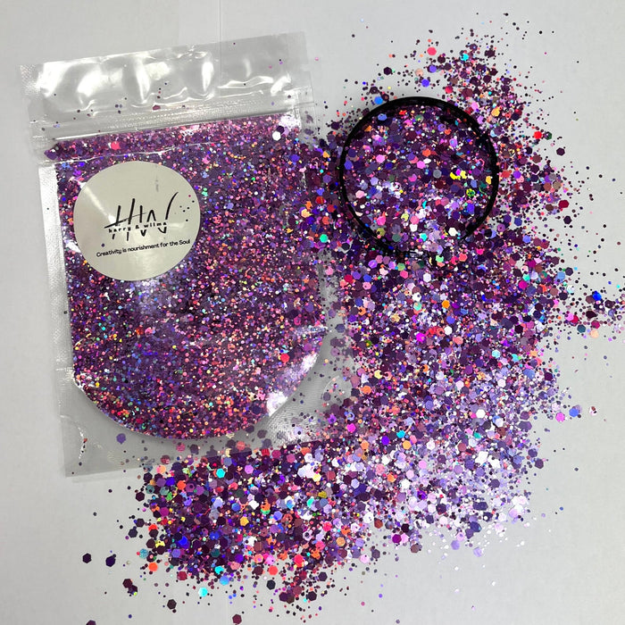 Super Sparkle Extreme Holographic Lavender - Harry & Wilma