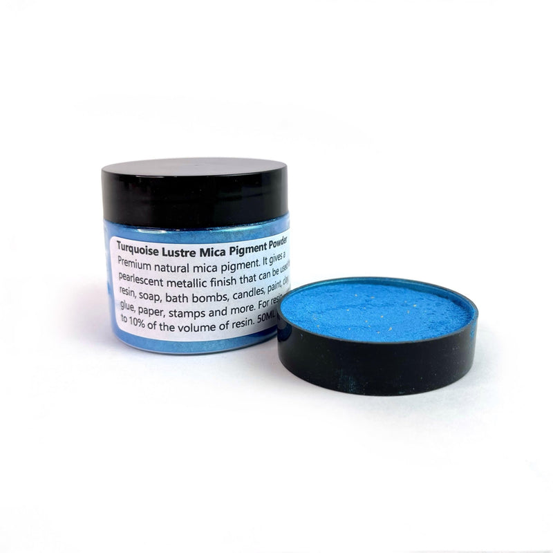 Turquoise - Lustre Mica Powder - Harry & Wilma