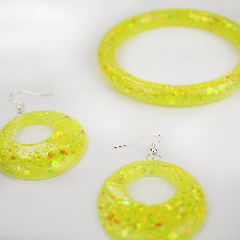 Premium UV Resin Earrings